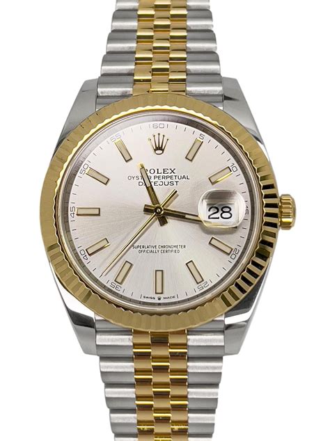 two tone jubilee bracelet rolex|two tone rolex datejust 41mm.